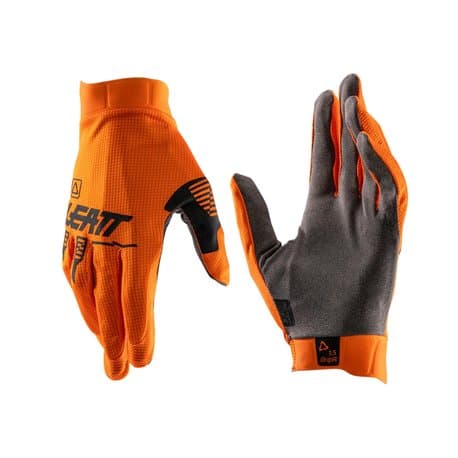 Leatt Glove Moto 1.5 Jr Orange, M/EU6.5/US7.5