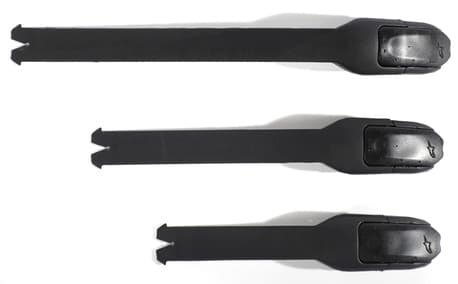 Alpinestars Buckles/Straps Replacement Tec black (Tech 3S junior)
