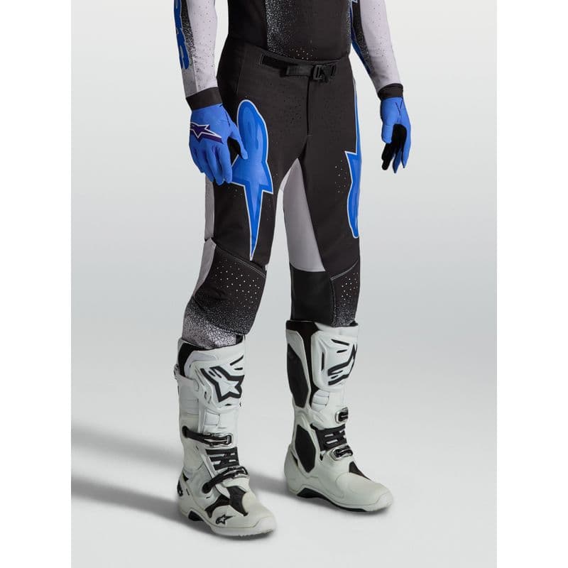 Alpinestars Supertech Hiten AFD crossbukse Sort/Lilla/Blå - bilde 2
