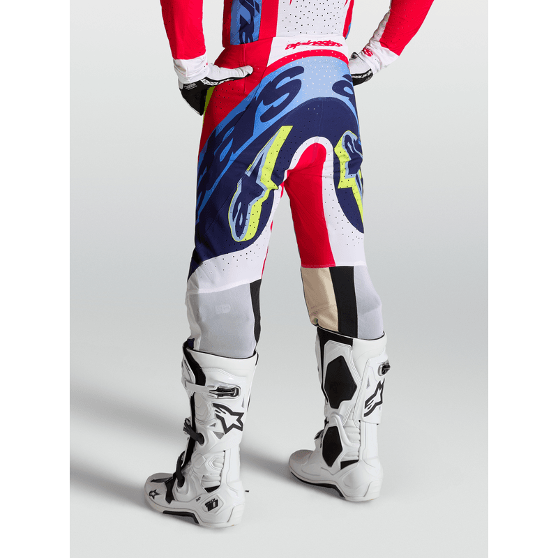 Alpinestars Supertech Dyna crossbukse Rød/Hvit/Blå - bilde 4
