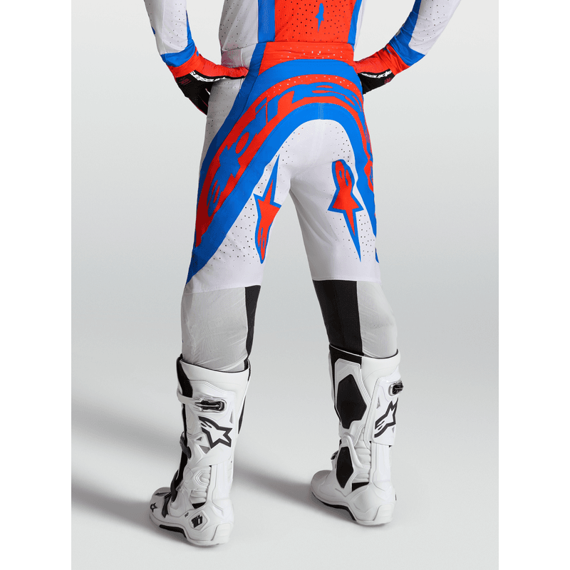 Alpinestars Supertech Vesta crossbukse Lilla/Rød - bilde 4