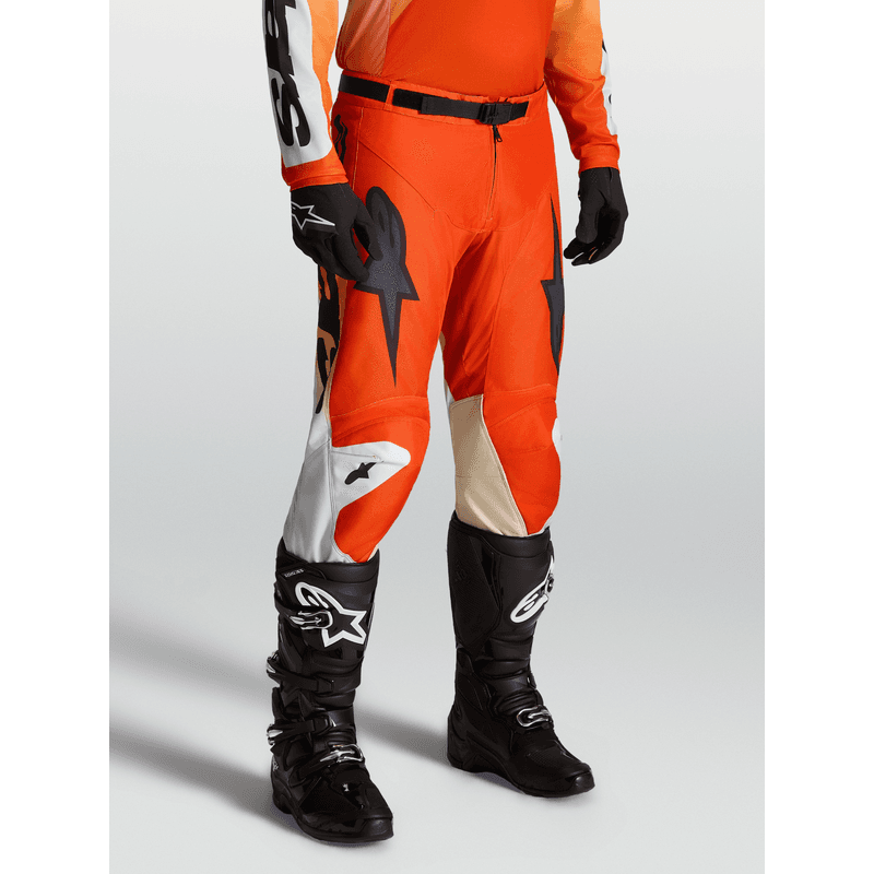 Alpinestars Racer Amber crossbukse Rød/Lilla/Sort - bilde 2