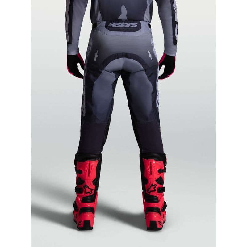 Alpinestars Racer Amber crossbukse Grå/Lilla - bilde 3