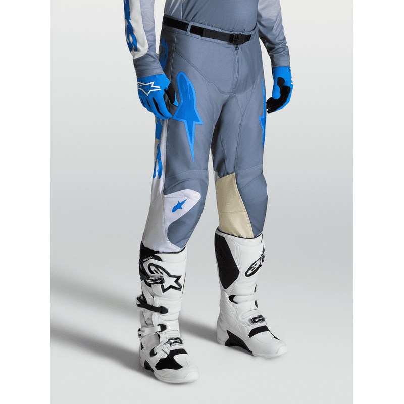 Alpinestars Racer Amber crossbukse Grå/Lilla/UCLA-blå - bilde 2