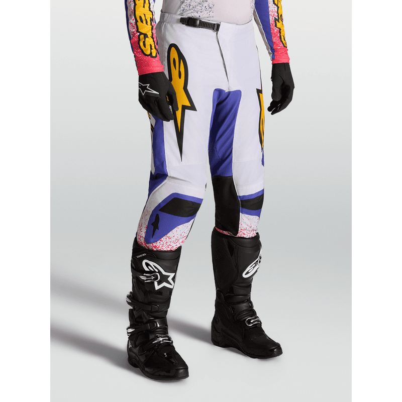 Alpinestars Fluid Drag crossbukse Lilla/Blå/Gull - bilde 2