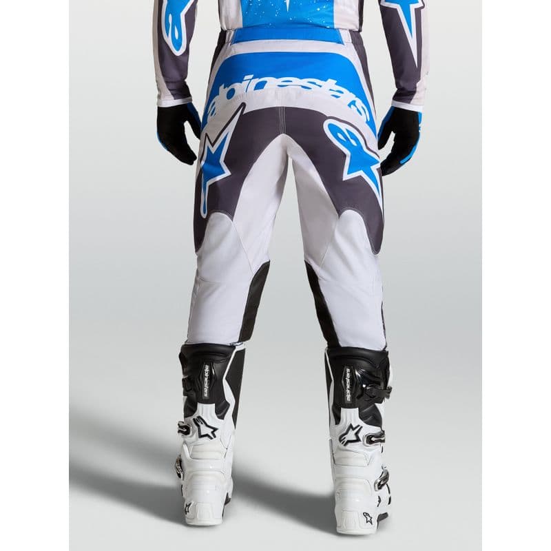 Alpinestars Fluid Drag crossbukse Grå/Lilla/UCLA-blå - bilde 3