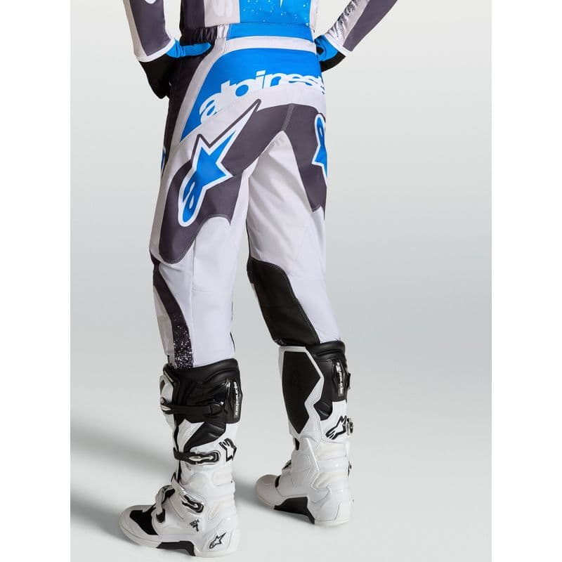 Alpinestars Fluid Drag crossbukse Grå/Lilla/UCLA-blå - bilde 4