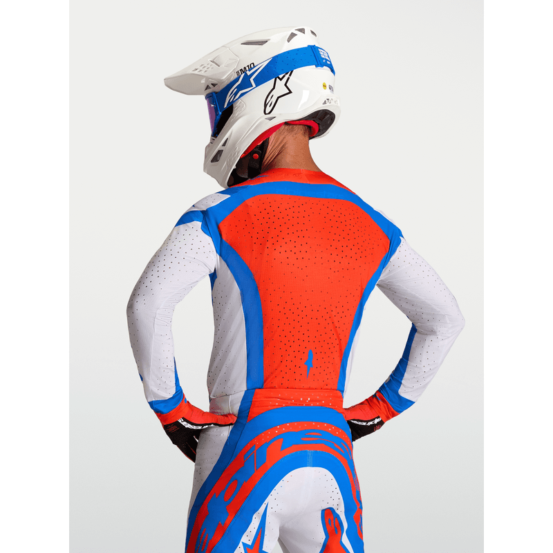 Alpinestars Supertech Vesta crosstrøye Lilla/Rød - bilde 3
