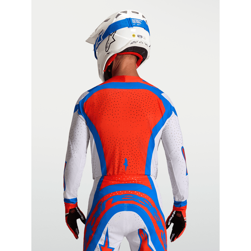 Alpinestars Supertech Vesta crosstrøye Lilla/Rød - bilde 4