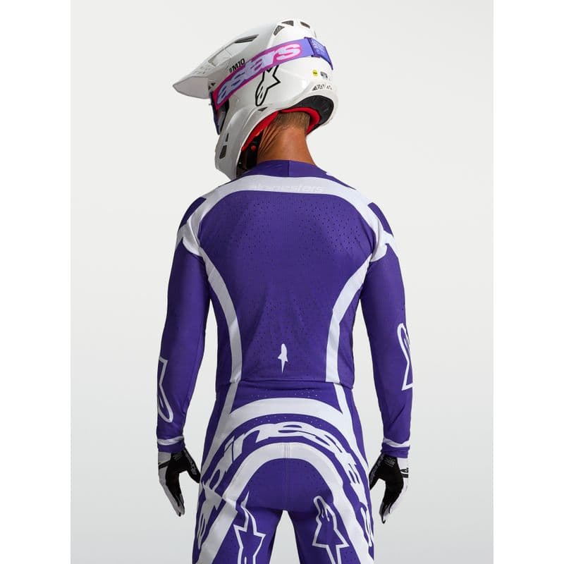 Alpinestars Supertech Vesta crosstrøye Blå/Hvit - bilde 3