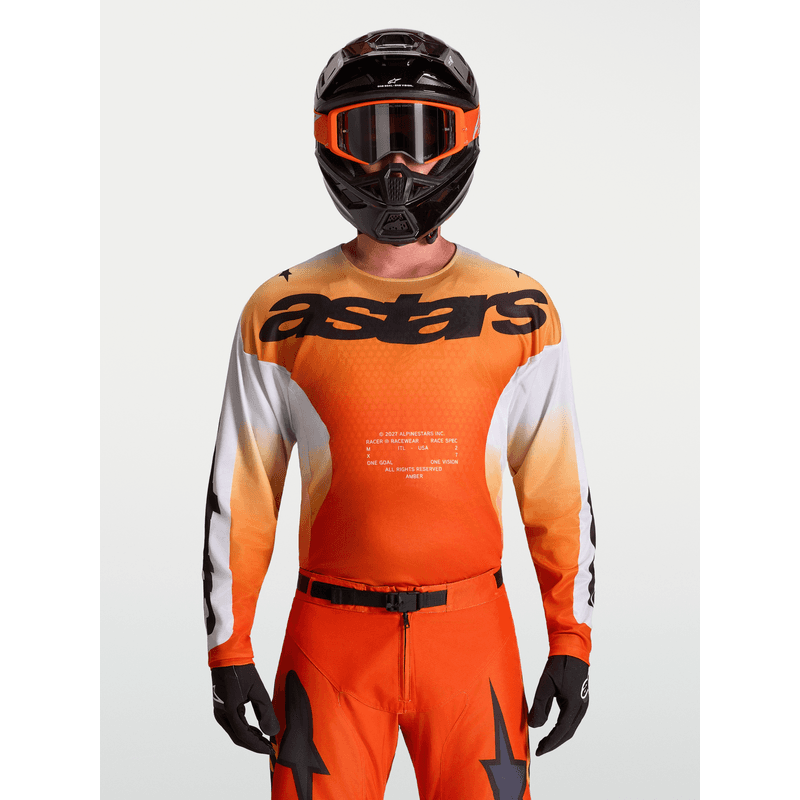 Alpinestars Racer Amber crosstrøye Rød/Lilla/Sort - bilde 1