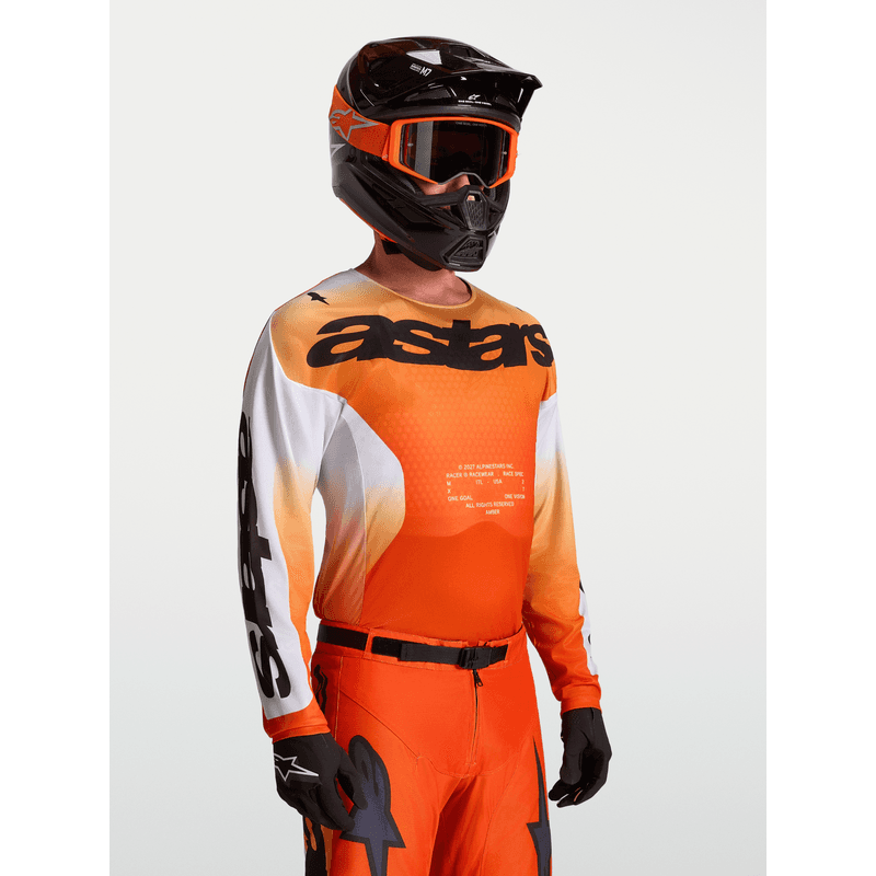 Alpinestars Racer Amber crosstrøye Rød/Lilla/Sort - bilde 2