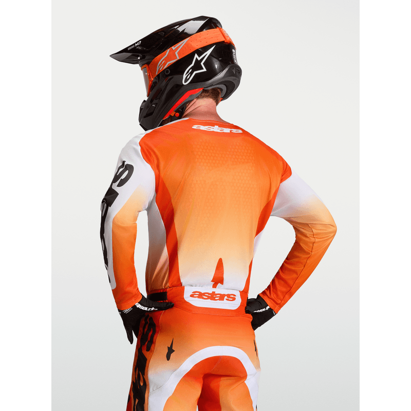Alpinestars Racer Amber crosstrøye Rød/Lilla/Sort - bilde 4