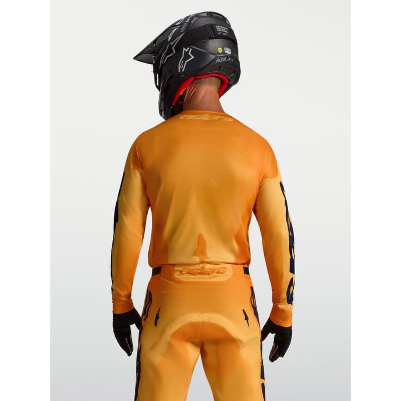 Alpinestars Racer Amber crosstrøye Oransje/Gull/Blå - bilde 3