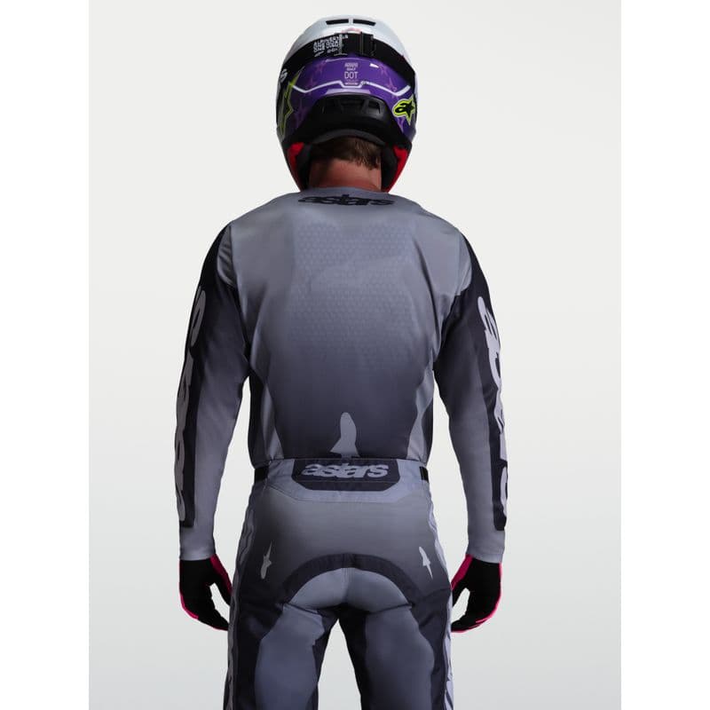 Alpinestars Racer Amber crosstrøye Grå/Lilla - bilde 3