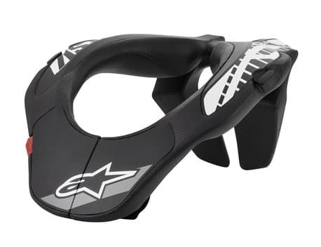 Alpinestars Necksupport Black/White Youth one size