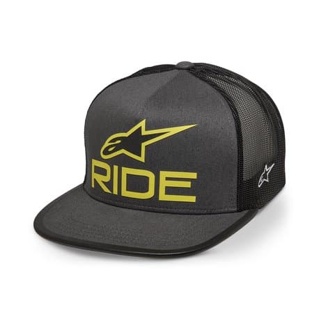Alpinestars Ride 4.0 Trucker Hat Gray/Black/Lime