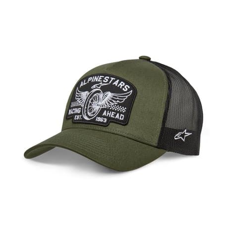 Alpinestars Heritage Patch Trucker Hat Military OS
