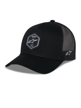 Alpinestars Hat Hexeon Trucker Snapback Black/Black One Size