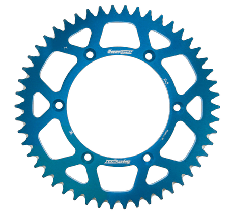Supersprox Alu Rear sprocketYA YZ/YZ F 99- Blue 49
