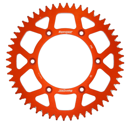 Supersprox Alu Rear sprocket KTM/Husqv./Husab. Orange 49