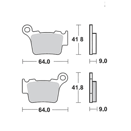 Moto-Master Brakepads KTM 200SX 250SX 450SX