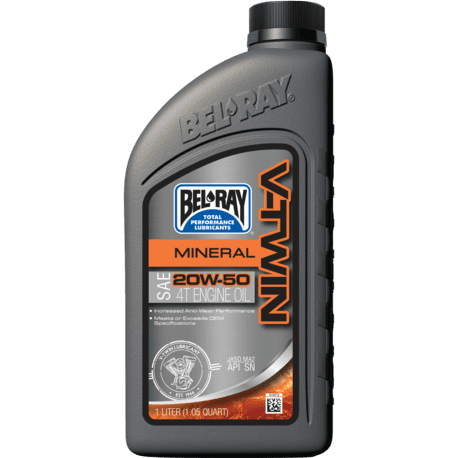 Bel-Ray V-Twin Mineral 20W-50 1L