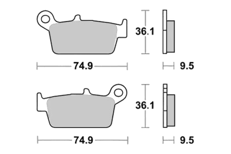 Sbs Brakepads Ceramic