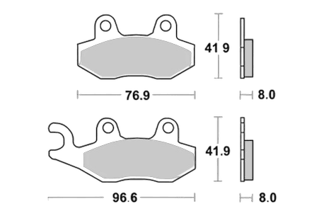 Sbs Brakepads Ceramic
