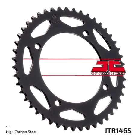 JT Rear Alu Sprocket 7075 T6 Black JTA1465.47BLK