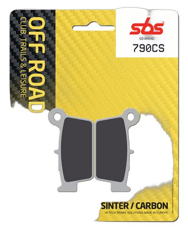 Sbs Brakepads Carbon Silver