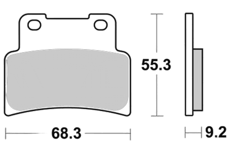 Sbs Brakepads Ceramic