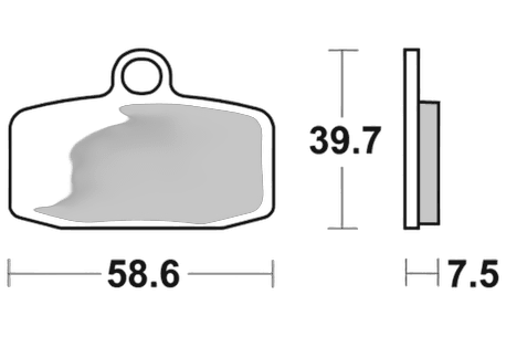 Sbs Brakepads Sintered Offroad