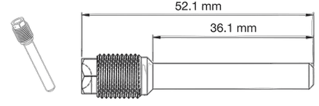 Sbs Brake pin front Ka/Su