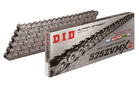 D.I.D 525ZVM-X2 Chain+Connecting link rivet type (ZJ)