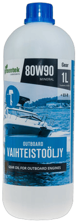 Greentek Outboard 80W90 1L transmission oil outboards (12)
