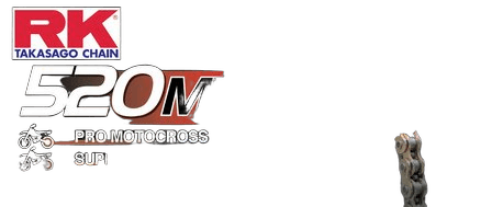 RK MM520MXZ5 Offroad Pro chain Green +CL (Connect.link) Non seal