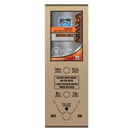 Bel-Ray V-Twin Semi-Synthetic 20W-50 22.7L