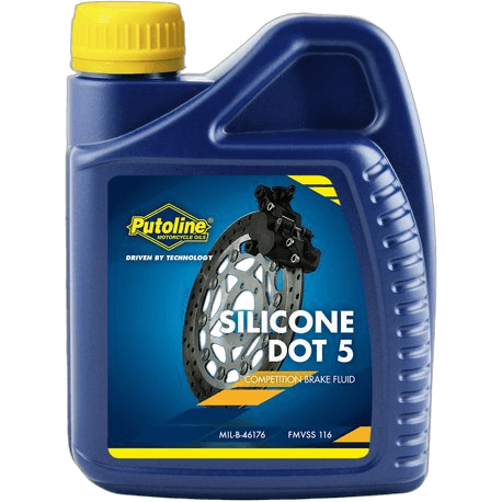 Putoline DOT 5 Silicone Brake Fluid- 500 ml (12)