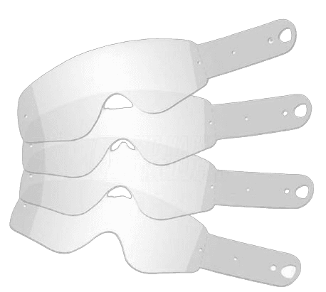 Leatt Roll-Off Dirt strips 6.5 3-pack