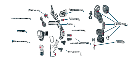 Leatt Lower shin plate C-Frame Pro Right