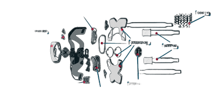 Leatt Shin Protector X-Frame Pair, XXL