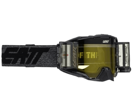Leatt Goggle Velocity 6.5 Roll-Off Graphene Yellow 70%