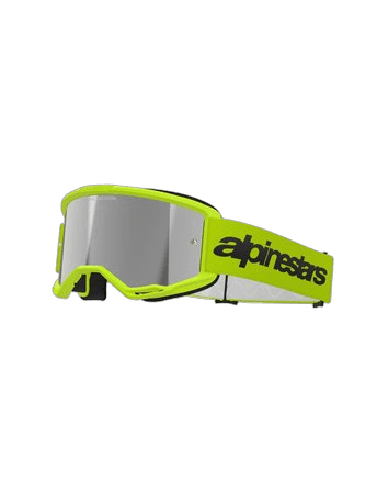 Alpinestars Goggle Vision 3 WORDMARK YELLOW FLUO Mirror SILVER