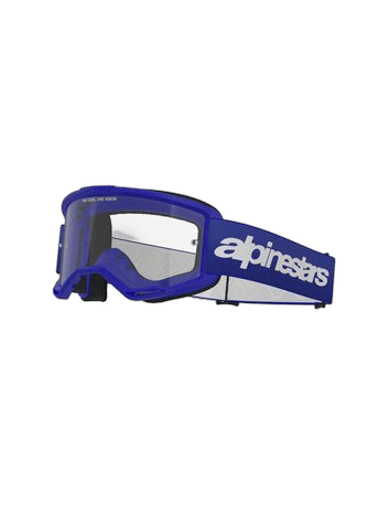 Alpinestars Goggle Vision 3 WORDMARK BLUE Clear
