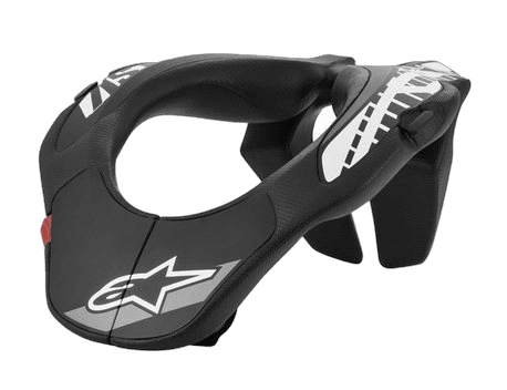 Alpinestars Necksupport Black/White Youth one size