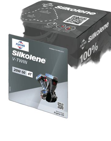 Silkolene V-Twin 20W-50 Mineral 4L CUBE (4)
