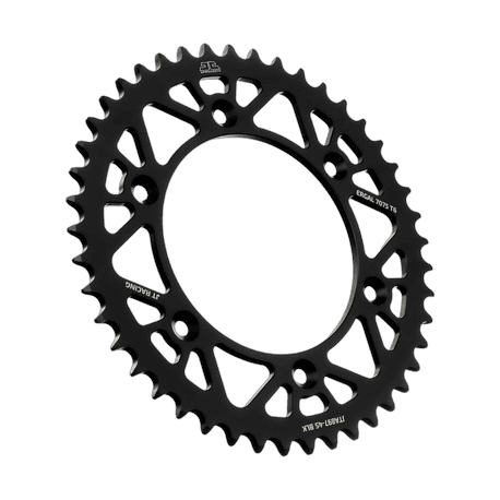 JT Rear Alu Sprocket 7075 T6 Black JTA897.45BLK