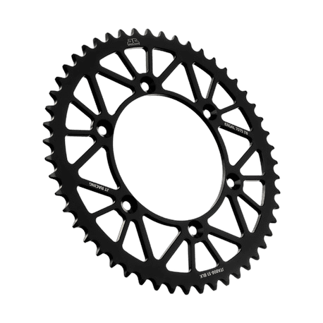 JT Rear Alu Sprocket 7075 T6 Black JTA808.51BLK