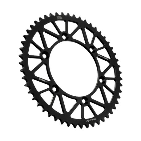 JT Rear Alu Sprocket 7075 T6 Black JTA251.52BLK